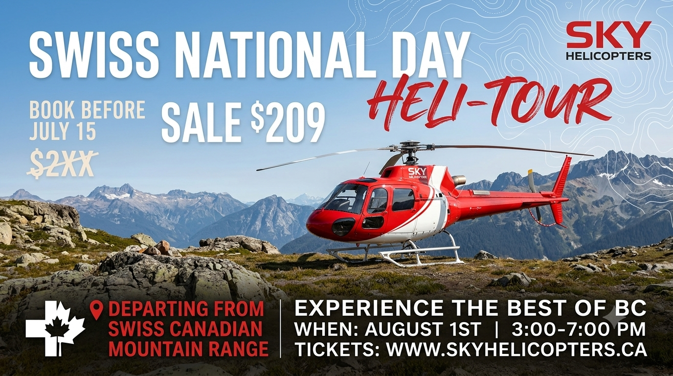 Swiss National Day Helicopter Rides